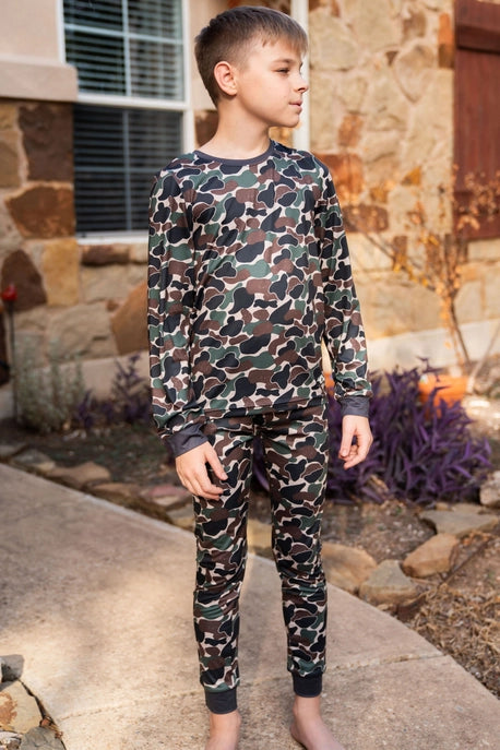 Burlebo Throwback Camo - Pajama Set